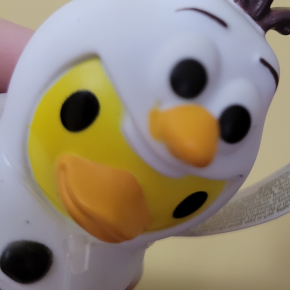 2/$10 Olaf Rubber Duck Mini Duckz Disney Frozen NEW 2.5 Inch Tall Easter - Picture 12 of 12